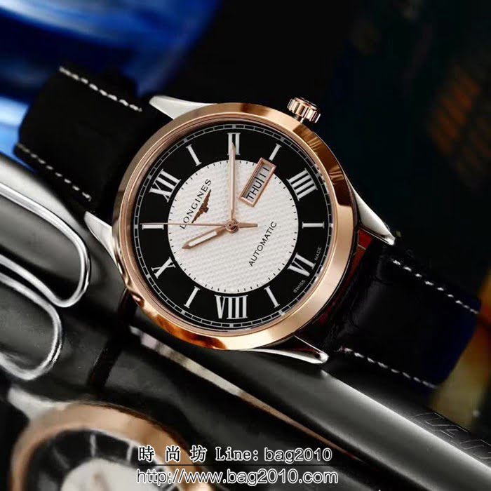 LONGINES浪琴 高級定制 全自動機械 男士腕表 WSS0399